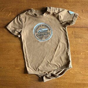 Carhartt "Hauling & Moving" onesie 24m